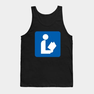 National Library Symbol Tank Top